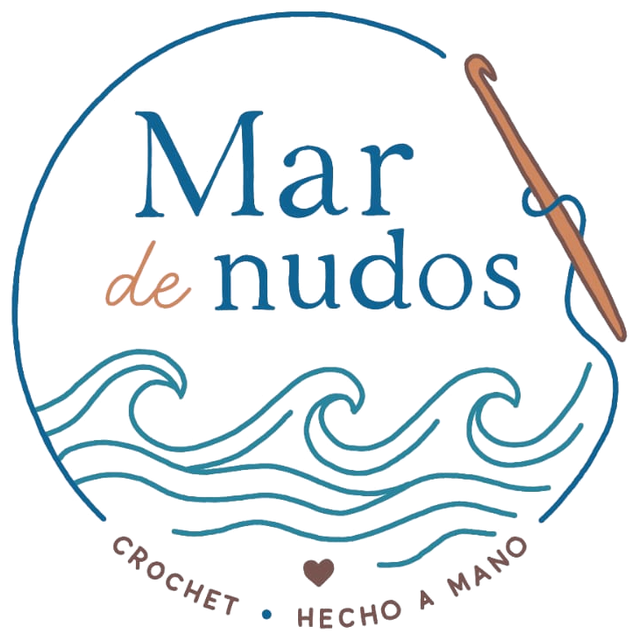 Mar de nudos, crochet hecho a mano